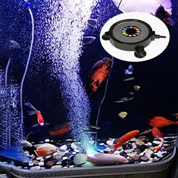 Underwater RGB Fish Tank Air Curtain Bubble Light 7 Color Changing LED Submersible Aquarium Decorate Light EU/US/UK Plug 
Underwater RGB Fish Tank Air Curtain Bubble Light 7 Color Changing LED Submersible Aquarium Decorate Light EU/US/UK Plug
