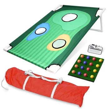 Golf Chipping Practice Net Golf Pop-UP Chipping Pitching Cages Mats Practice Net Golf Training Aids for Indoor Outdoor
Golf Chipping Practice Net Golf Pop-UP Chipping Pitching Cages Mats Practice Net Golf Training Aids for Indoor Outdoor