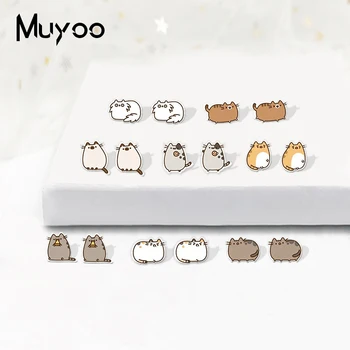 New Cute Lazy Gray Cat Cartoon Acrylic Epoxy Resin Earrings Cute Gray Kittens Love Sushi Icons Jewelry Acrylic Resin Earrings
New Cute Lazy Gray Cat Cartoon Acrylic Epoxy Resin Earrings Cute Gray Kittens Love Sushi Icons Jewelry Acrylic Resin Earrings