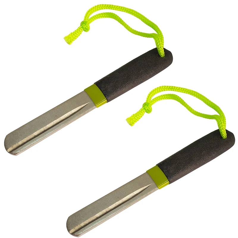 2Pcs Double Sided Fishing Hook Stone Sharpening Tool Fishhook Sharpener File Tool Fishing Accessory Fishhook Sharpener Stone
2Pcs Double Sided Fishing Hook Stone Sharpening Tool Fishhook Sharpener File Tool Fishing Accessory Fishhook Sharpener Stone