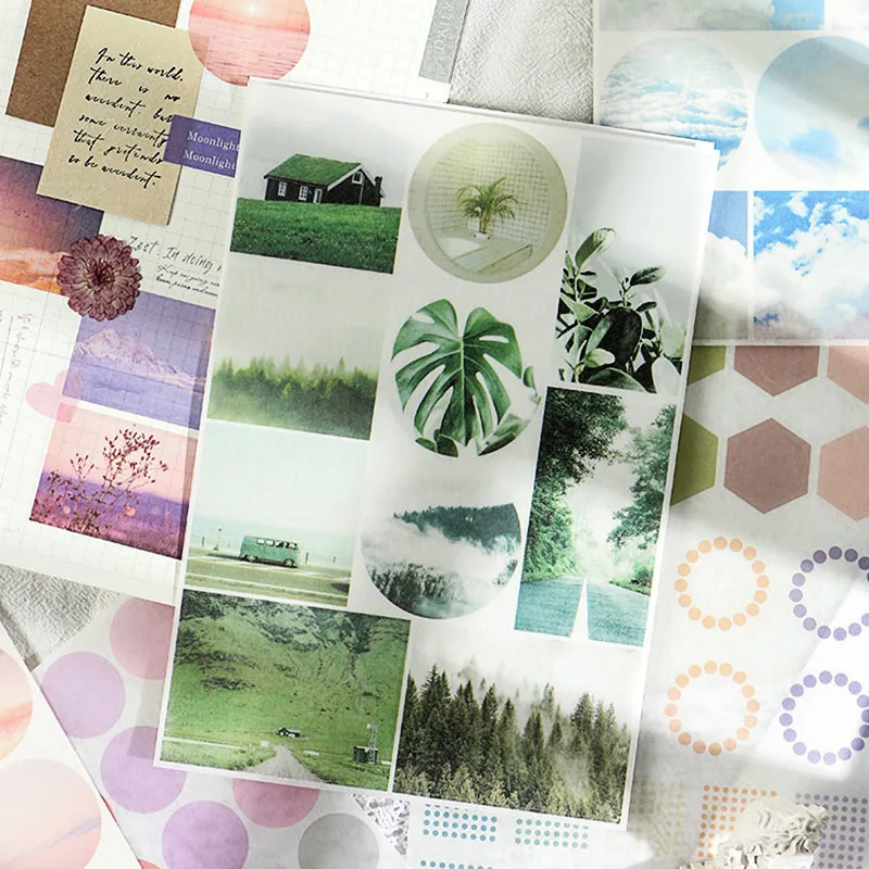 2 Sheets Travel Scenery Sticker Cute Dots Heart Stationery Sticker Kawaii Adhesive Stickers For DIY Diary Scrapbooking Supplies
2 Sheets Travel Scenery Sticker Cute Dots Heart Stationery Sticker Kawaii Adhesive Stickers For DIY Diary Scrapbooking Supplies