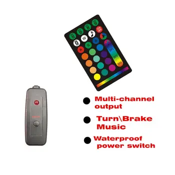 RGB LED Rock Lights for Motorcycle 96 LEDs Multicolor Underglow Neon Light Kits 
RGB LED Rock Lights for Motorcycle 96 LEDs Multicolor Underglow Neon Light Kits