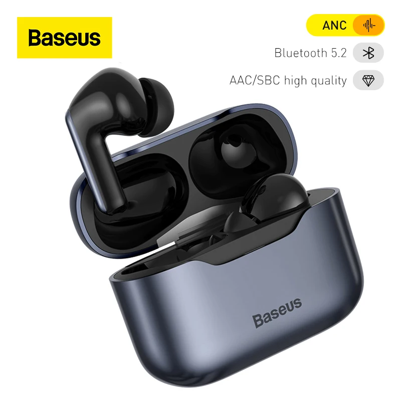 Baseus S1 Pro ANC наушники Bluetooth 5 1 настоящие Беспроводные с активным шумоподавлением TWS