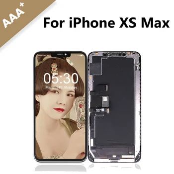 Original LCD Display for iPhone XS Max Screen Touch Digitizer Assembly for iPhone XS Max LCD Black Parts Free Shipping
Original LCD Display for iPhone XS Max Screen Touch Digitizer Assembly for iPhone XS Max LCD Black Parts Free Shipping