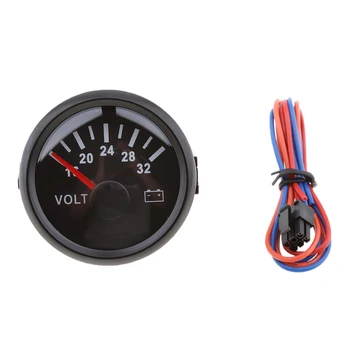 Marine Boat Car Voltmeter 16-32V 52mm 2-1/16" Marine Boat Parts 
Marine Boat Car Voltmeter 16-32V 52mm 2-1/16" Marine Boat Parts