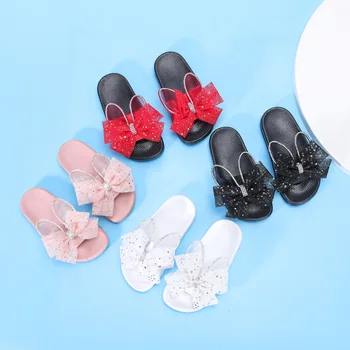 2020 Children Baby Girls Slippers Mesh Rabbit Ear Butterfly Fashion Soft Slippers Indoor Antiskid Sandals Beach Shoes Sequins
2020 Children Baby Girls Slippers Mesh Rabbit Ear Butterfly Fashion Soft Slippers Indoor Antiskid Sandals Beach Shoes Sequins