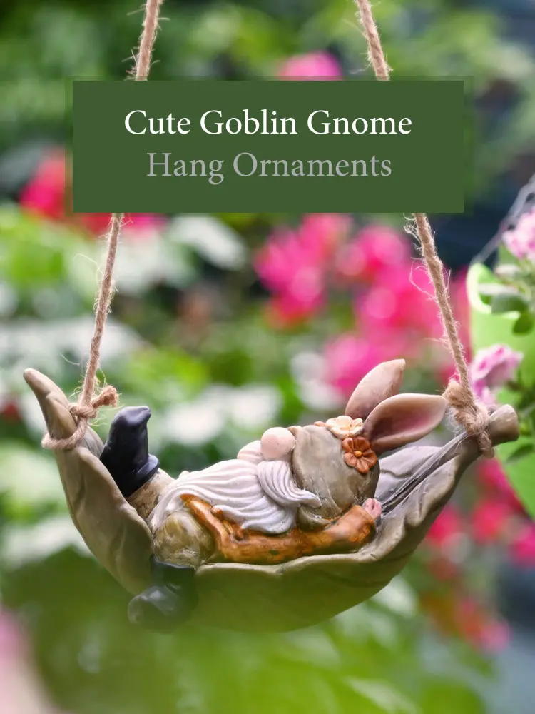 Cute Sleeping Goblin Gnome Hang Pendant Ornaments Room Garden Tree Decor Statue Resin Animal Dropshipping Funny Gift 
Cute Sleeping Goblin Gnome Hang Pendant Ornaments Room Garden Tree Decor Statue Resin Animal Dropshipping Funny Gift
