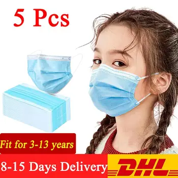 Disposable Masks 5pcs Face Mask Breathable Soft Flu Hygiene Child Kids Face Mask Dropshipping PM2.5 Nonwoven Blue Boys Girls
Disposable Masks 5pcs Face Mask Breathable Soft Flu Hygiene Child Kids Face Mask Dropshipping PM2.5 Nonwoven Blue Boys Girls