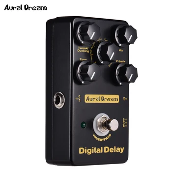 Aural Dream Digital Delay Guitar Effect Pedal 8 Effect Modes Aluminum Alloy Shell with True Bypass
Aural Dream Digital Delay Guitar Effect Pedal 8 Effect Modes Aluminum Alloy Shell with True Bypass
