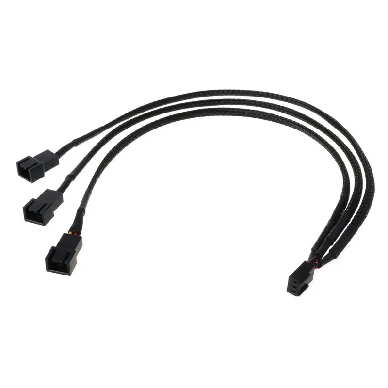 12V 30CM 3Pin Fan PWM 1 to 3 Way Power Supply Extension Cable Y Splitter Port Multiplier PC Computer Cooling 22AWG Wire
12V 30CM 3Pin Fan PWM 1 to 3 Way Power Supply Extension Cable Y Splitter Port Multiplier PC Computer Cooling 22AWG Wire