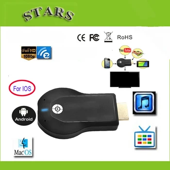 

128M Anycast m2 ezcast Miracast Any Cast Wireless DLNA AirPlay Mirror HDMI TV Stick Wifi Display Dongle Receiver for IOS Android