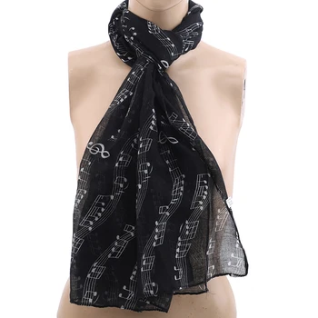 Special Price Women Fashion Musical Note Chiffon Neck Scarf Shawl Scarves Long Beauty Women's Scarf Black/White/Khaki
Special Price Women Fashion Musical Note Chiffon Neck Scarf Shawl Scarves Long Beauty Women's Scarf Black/White/Khaki
