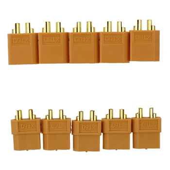 XT60 Connector Pairs - Pack of 5 pairs
XT60 Connector Pairs - Pack of 5 pairs