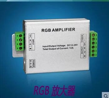 LED color light band amplifier RGB signal amplifier LED color light strip module amplifier
LED color light band amplifier RGB signal amplifier LED color light strip module amplifier