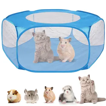 Pet Playpen Portable Small Animal Fence Cage Tent With Zippered Cover Suitable For Various Small Pets
Pet Playpen Portable Small Animal Fence Cage Tent With Zippered Cover Suitable For Various Small Pets