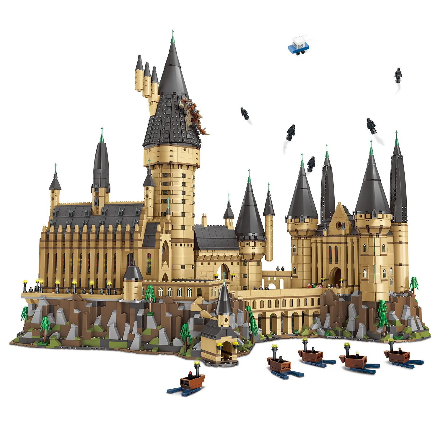 6120pcs Harri Potters Hogwarts Castle Bricks Figures Compatible Legolys 16060 Technic Building Blocks Education Toy Gift for Kid
6120pcs Harri Potters Hogwarts Castle Bricks Figures Compatible Legolys 16060 Technic Building Blocks Education Toy Gift for Kid