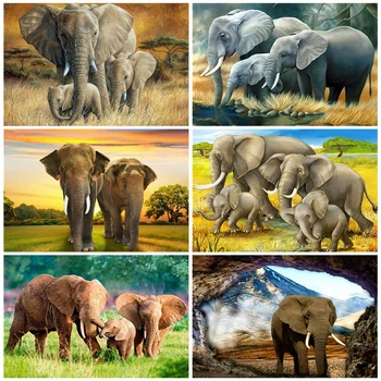 AZQSD DIY Coloring By Numbers Elephant Unframe Acrylic Paint Kits Painting By Numbers On Canvas Animal Home Decoration
AZQSD DIY Coloring By Numbers Elephant Unframe Acrylic Paint Kits Painting By Numbers On Canvas Animal Home Decoration