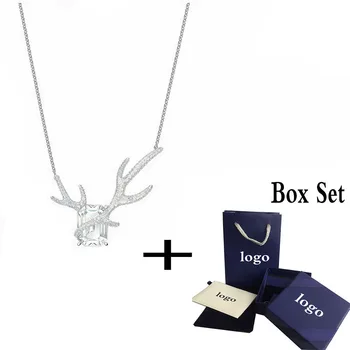Fashion Winter New POLAR BESTIARY Necklace Animal Antler Crystal for Girlfriend Jewelry Best Romantic Birthday Gift
Fashion Winter New POLAR BESTIARY Necklace Animal Antler Crystal for Girlfriend Jewelry Best Romantic Birthday Gift