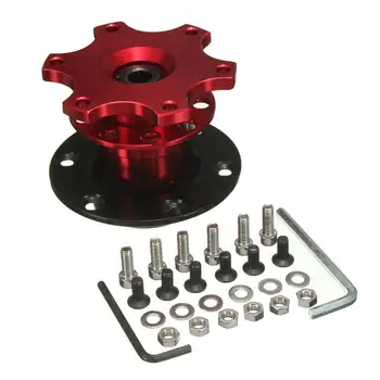 Universal 6 Hole Racing Steering Wheel Quick Release Hub Volante Quick Release Hub Adapter Removable Snap Off Kit
Universal 6 Hole Racing Steering Wheel Quick Release Hub Volante Quick Release Hub Adapter Removable Snap Off Kit