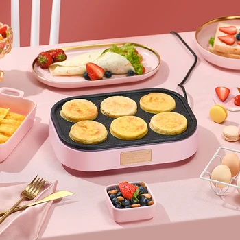 Electric Eggs Roasted Hamburger Machine Red Beans Cake Crepe Maker MINI Pie Pancake Baking Fried Egg Omelette Frying Pan EU
Electric Eggs Roasted Hamburger Machine Red Beans Cake Crepe Maker MINI Pie Pancake Baking Fried Egg Omelette Frying Pan EU