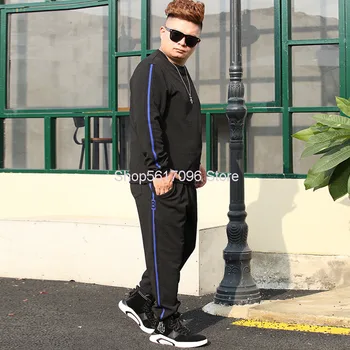 Autumn Plus Fat Plus Men Leisure Suit Pullover Square Static Electricity Sports Suit Two-piece Set
Autumn Plus Fat Plus Men Leisure Suit Pullover Square Static Electricity Sports Suit Two-piece Set
