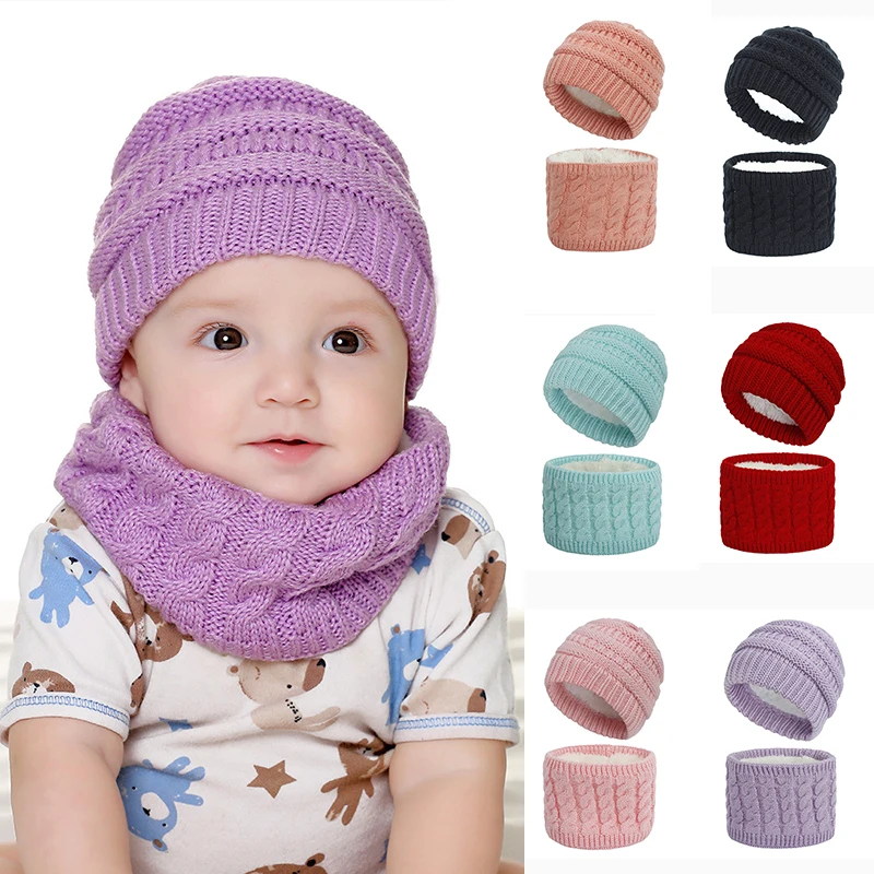 2Pcs Toddler Hat Baby Girls Boys Winter Warm Knitted Wool Hemming Hat Beanie Cap+Scarf Keep Warm Set for 0-2 Year Kids Hat
2Pcs Toddler Hat Baby Girls Boys Winter Warm Knitted Wool Hemming Hat Beanie Cap+Scarf Keep Warm Set for 0-2 Year Kids Hat