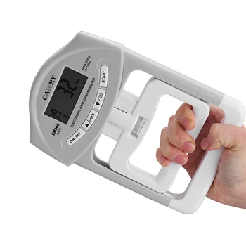 High Precision Strain Sensor Digital Hand Dynamometer Electric Grip Strength Measurement Large LCD Screen Hand Grip Power Meter
High Precision Strain Sensor Digital Hand Dynamometer Electric Grip Strength Measurement Large LCD Screen Hand Grip Power Meter