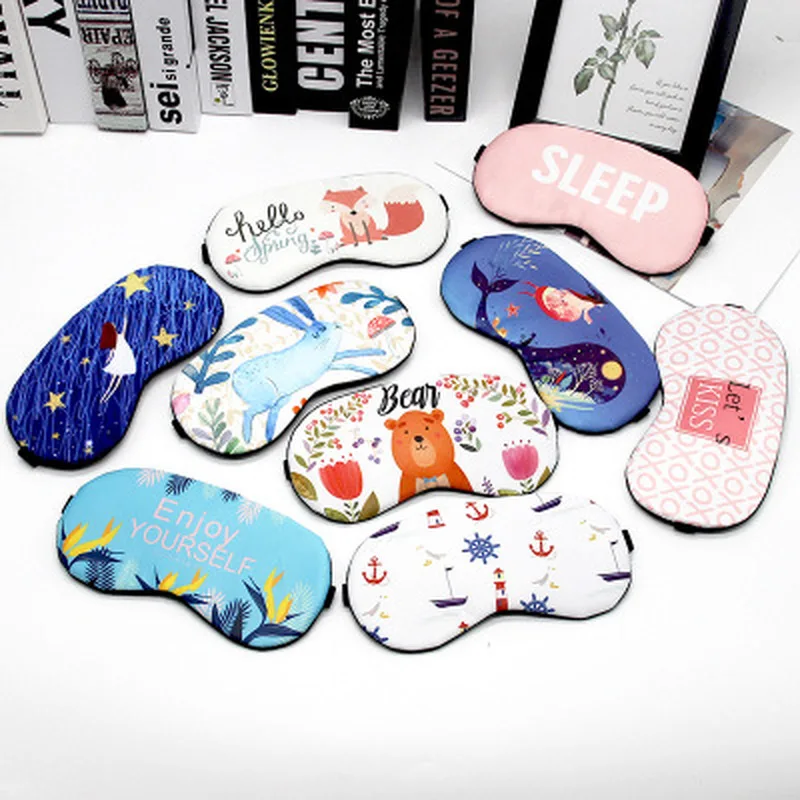 Cute Cotton Cartoon Eye Cover Sleeping Mask Creative Funny Eyepatch Sleep Mask Travel Relax Eye Band Sleeping Aid Kids Blindfold
Cute Cotton Cartoon Eye Cover Sleeping Mask Creative Funny Eyepatch Sleep Mask Travel Relax Eye Band Sleeping Aid Kids Blindfold