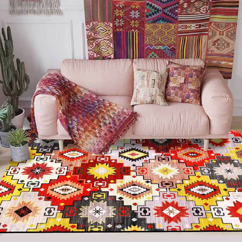 Colors Geometry Carpet Turkey Flooring National Red Yellow Stitching Decorative Area Rug For Living Room Alfombra Grandes Salon
Colors Geometry Carpet Turkey Flooring National Red Yellow Stitching Decorative Area Rug For Living Room Alfombra Grandes Salon