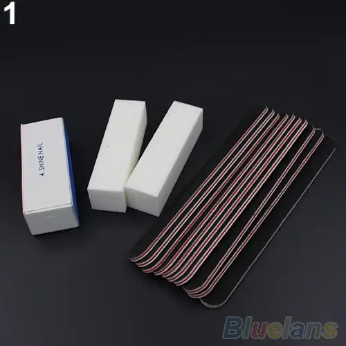 New 13 Pcs/Set Easy to Use Nail ProfessionalArt Sanding Files Buffer Block Acrylic UV Gel Manicure Tool Nail Sets & Kits
New 13 Pcs/Set Easy to Use Nail ProfessionalArt Sanding Files Buffer Block Acrylic UV Gel Manicure Tool Nail Sets & Kits