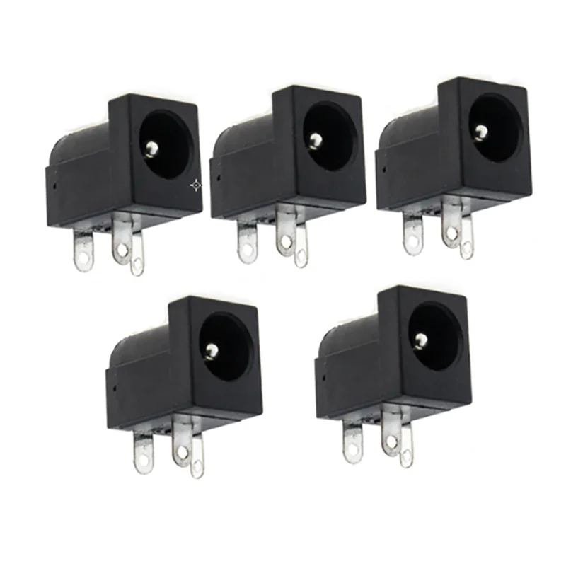 10/20pcs DIP 3Pin DC 5.5x2.1/2.5mm Power Supply Connectors Jack Socket Female PCB Mount Terminal Adapter Blocks Universal socket
10/20pcs DIP 3Pin DC 5.5x2.1/2.5mm Power Supply Connectors Jack Socket Female PCB Mount Terminal Adapter Blocks Universal socket