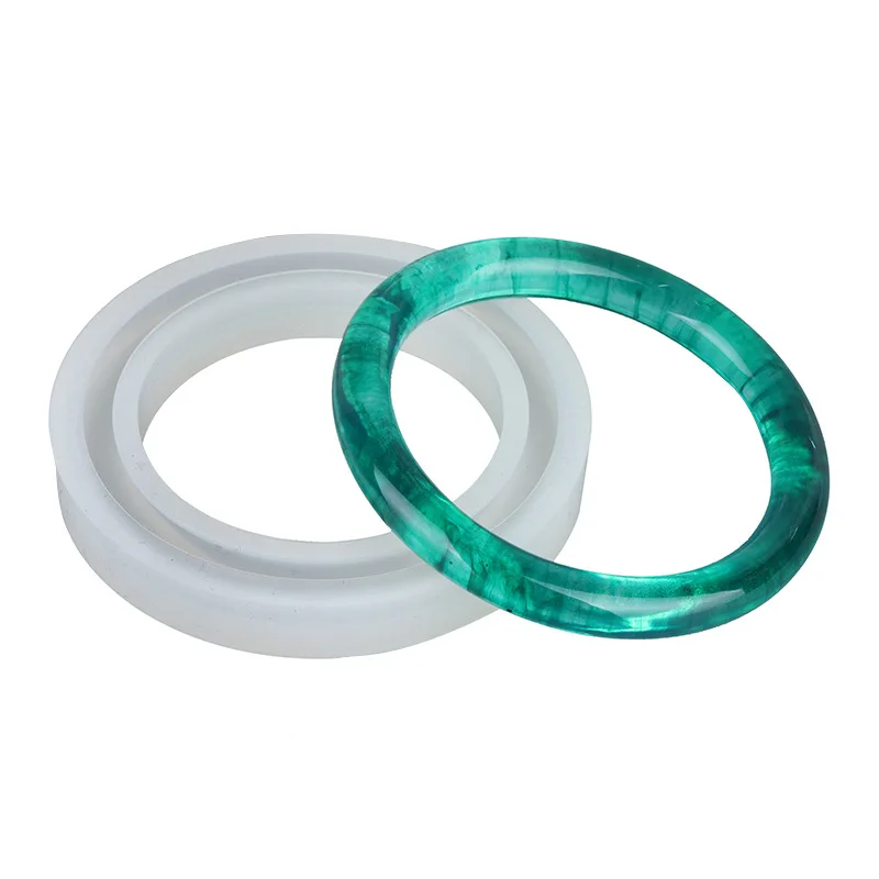 Soft Silicone Jewerly Mould Epoxy Bracelet Bangle Mold Hand Resin Craft Jewelry Making Mold
Soft Silicone Jewerly Mould Epoxy Bracelet Bangle Mold Hand Resin Craft Jewelry Making Mold