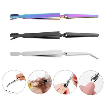 Shaping Tweezers C Curve Art Pusher Cuticle Remover Nail Pincher Manicure Tool Portable Multifunctional Picking Squeezing
Shaping Tweezers C Curve Art Pusher Cuticle Remover Nail Pincher Manicure Tool Portable Multifunctional Picking Squeezing