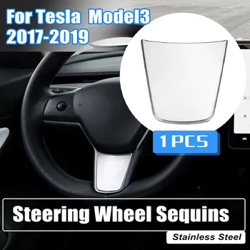 1pc Car Wheel Cover Trim For Tesla Model 3 2017-2019 Steering Wheel Cover Trim Silver Accessories Trim Durable 7.5*6.5cm
1pc Car Wheel Cover Trim For Tesla Model 3 2017-2019 Steering Wheel Cover Trim Silver Accessories Trim Durable 7.5*6.5cm