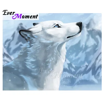 Ever Moment Diamond Painting Wall Picture Of Rhinestone White Wolf Snow Mountain Mosaic Diamond Embroidery Decoration S2F2351 
Ever Moment Diamond Painting Wall Picture Of Rhinestone White Wolf Snow Mountain Mosaic Diamond Embroidery Decoration S2F2351