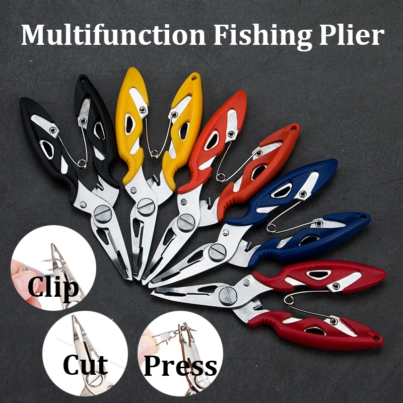 Fishing Plier Scissor Braid Line Lure Clip Cutter Clamp Hook Remover Tackle Tool Fish Use Tongs Multifunction Stainless Steel
Fishing Plier Scissor Braid Line Lure Clip Cutter Clamp Hook Remover Tackle Tool Fish Use Tongs Multifunction Stainless Steel