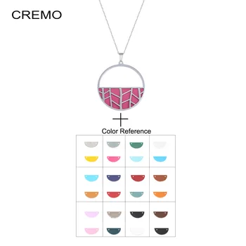 Cremo Fan Pendant Choker Necklace Stainless Steel Necklace & Pendant Reversible Interchangeable Leather Charm 2020 
Cremo Fan Pendant Choker Necklace Stainless Steel Necklace & Pendant Reversible Interchangeable Leather Charm 2020