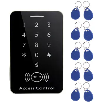 M203SE RFID Standalone Touch Screen Access Control Card Reader With Digital Keypad 10pcs Keys Card For Home Apartment Factory
M203SE RFID Standalone Touch Screen Access Control Card Reader With Digital Keypad 10pcs Keys Card For Home Apartment Factory