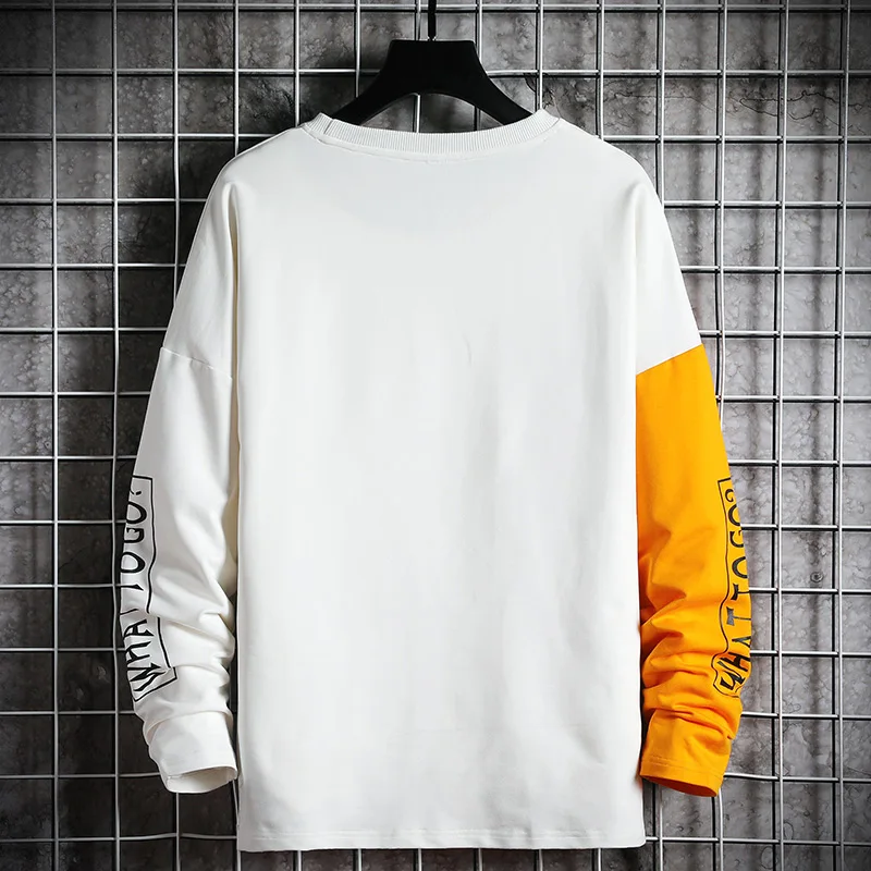 Waliicorners Crewneck Sweatshirt Men Patchwork Oversized Harajuku Japanese Streetwear Hip Hop Black Hoodie Men Sweatshirts 39 Ha3ab4585b3a94e29bcd69cf3382192219