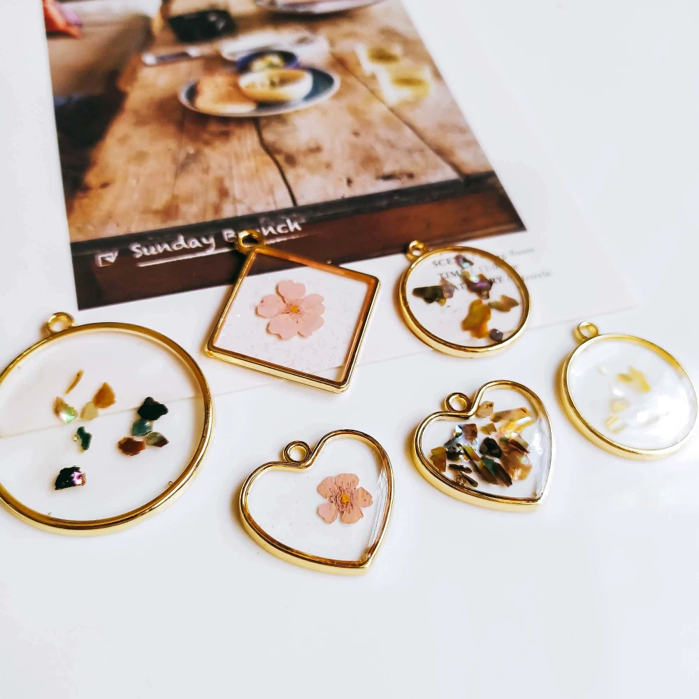 Round Heart Resin Rectangle Plastic Pendant Eardrop Diy Material Necklace Earring Accessories Charms Jewelry Component 4pcs
Round Heart Resin Rectangle Plastic Pendant Eardrop Diy Material Necklace Earring Accessories Charms Jewelry Component 4pcs