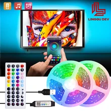 LED Strip 15m 5050 RGB Tape Bluetooth Adapter LED Strip Lights TV LED Backlight Color Lighting for Kitchen Room Decor Neon Tape
LED Strip 15m 5050 RGB Tape Bluetooth Adapter LED Strip Lights TV LED Backlight Color Lighting for Kitchen Room Decor Neon Tape