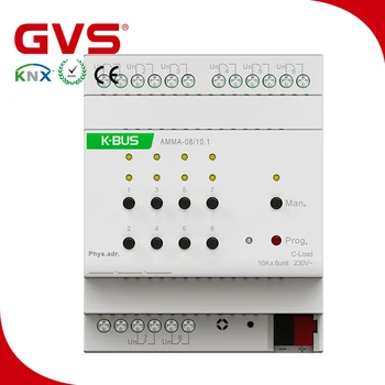 2020 GVS Factory KNX/EIB K-bus Smart Home Automation System 8-Fold Multi-function Actuator 6A Switch/Shutter/Fan Coil Actuator
2020 GVS Factory KNX/EIB K-bus Smart Home Automation System 8-Fold Multi-function Actuator 6A Switch/Shutter/Fan Coil Actuator