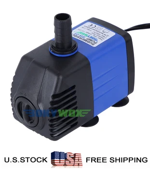 BOKYWOX 110V Submersible Water Pump 15W Fish Tank Pond Fall Hydroponic Fountain Aquarium 475.5GPH
BOKYWOX 110V Submersible Water Pump 15W Fish Tank Pond Fall Hydroponic Fountain Aquarium 475.5GPH