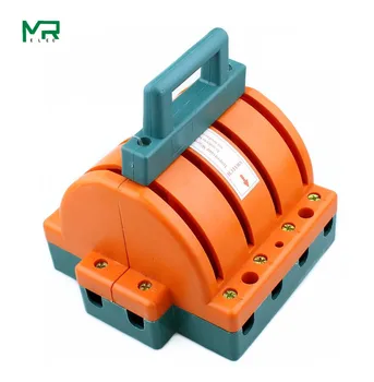 4P 32A / 63A / 100A / 160A / 225A double throw bidirectional reverse sequence knife switch three phase four wire electric knife
4P 32A / 63A / 100A / 160A / 225A double throw bidirectional reverse sequence knife switch three phase four wire electric knife