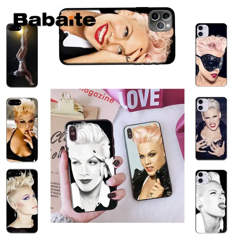 Розовый чехол Babaite Alecia Beth Moore Singer для телефона iPhone 8 7 6 6S Plus X XS MAX 5 5S SE XR 11 11pro promax 12 12Pro