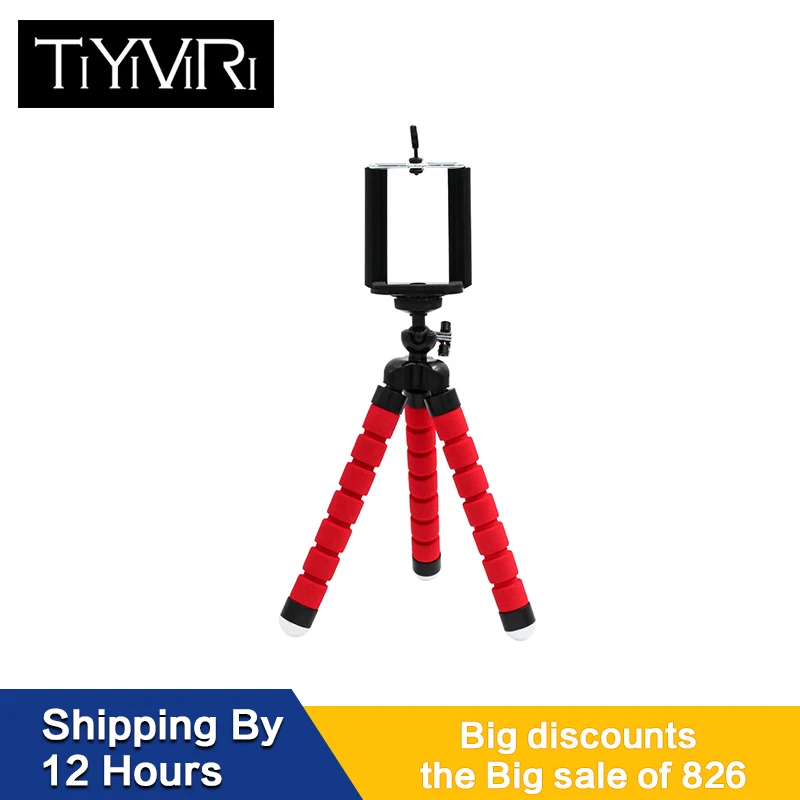 Flexible Mini Tripod Octopus Sponge Gorillapod Tripod For Phone 8 plus camcorder Tripods For Go Pro6 5 Camera For Xiaomi Cameras
Flexible Mini Tripod Octopus Sponge Gorillapod Tripod For Phone 8 plus camcorder Tripods For Go Pro6 5 Camera For Xiaomi Cameras