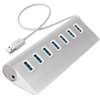 USB HUB 3.0 4/7 Ports Multi USB 3.0 HUB Splitter With Power Adapter USB Hab High Speed 5Gbps USB Splitter 3 HUB Laptop Computer
USB HUB 3.0 4/7 Ports Multi USB 3.0 HUB Splitter With Power Adapter USB Hab High Speed 5Gbps USB Splitter 3 HUB Laptop Computer