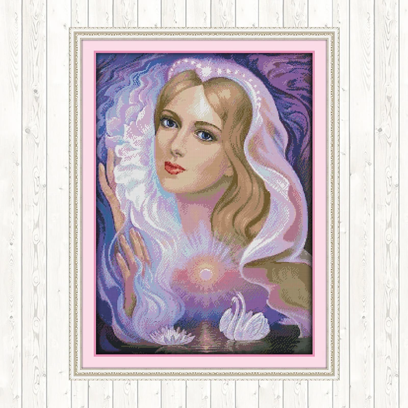 Swan Lake Fairy DIY Needlework Crafts Cross Stitch Embroidery Kit 14CT 11CT Counted and Stamped DMC Cotton Thread Printed Canvas
Swan Lake Fairy DIY Needlework Crafts Cross Stitch Embroidery Kit 14CT 11CT Counted and Stamped DMC Cotton Thread Printed Canvas