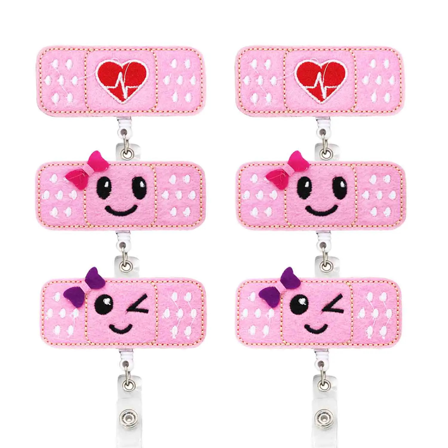 6pcs lot Pink Smile Face Nurses Badge Reel Badge Holder clip Retractable ID Badge Holder with Alligator Clip
6pcs lot Pink Smile Face Nurses Badge Reel Badge Holder clip Retractable ID Badge Holder with Alligator Clip