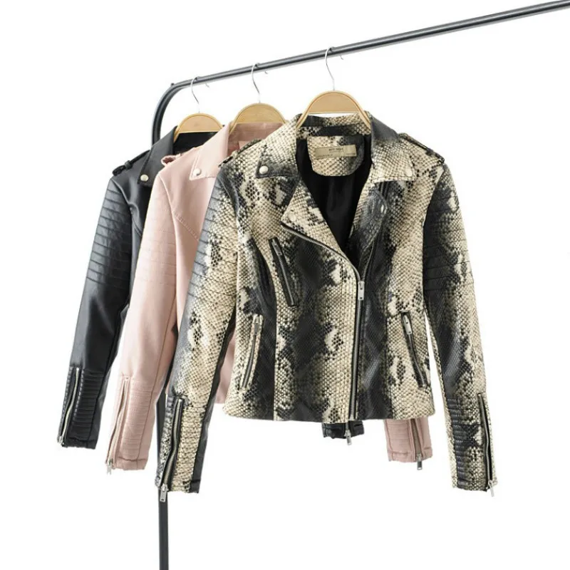 Short Women's Jacket Leather Jacket Solid Color, Leopard Fashion Slim Slimming Short Pu Leather Jackets-ya168
Short Women's Jacket Leather Jacket Solid Color, Leopard Fashion Slim Slimming Short Pu Leather Jackets-ya168